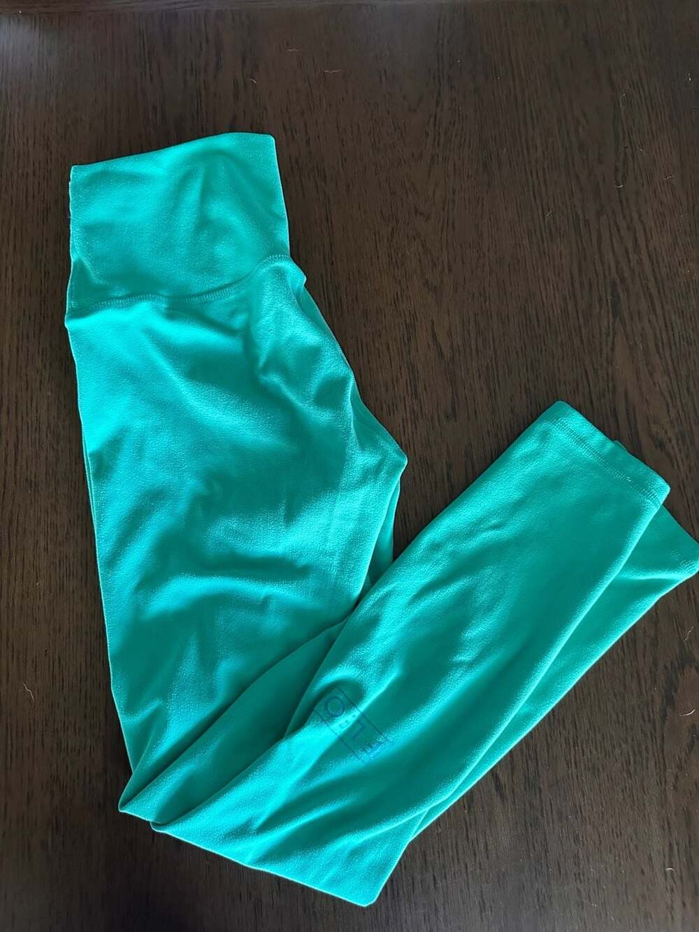 Fleo Leggings Size Small Turquoise Athletic Pants CrossFit Workout